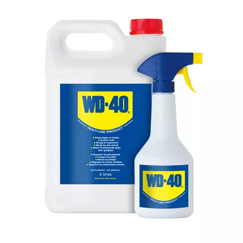 WD-40® Multi-use Product 5 Liter Jerrycan Incl. Trigger X1 Combi Show Verpakking